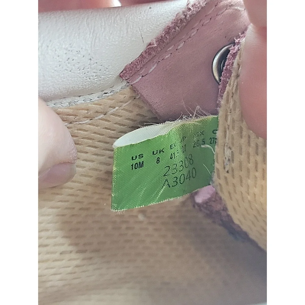Timberland Nellie Chukka Boots‎ Womens Size 10 Nubuck Waterproof Pink Shoes